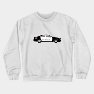 USA Police Car (white letters) Crewneck Sweatshirt